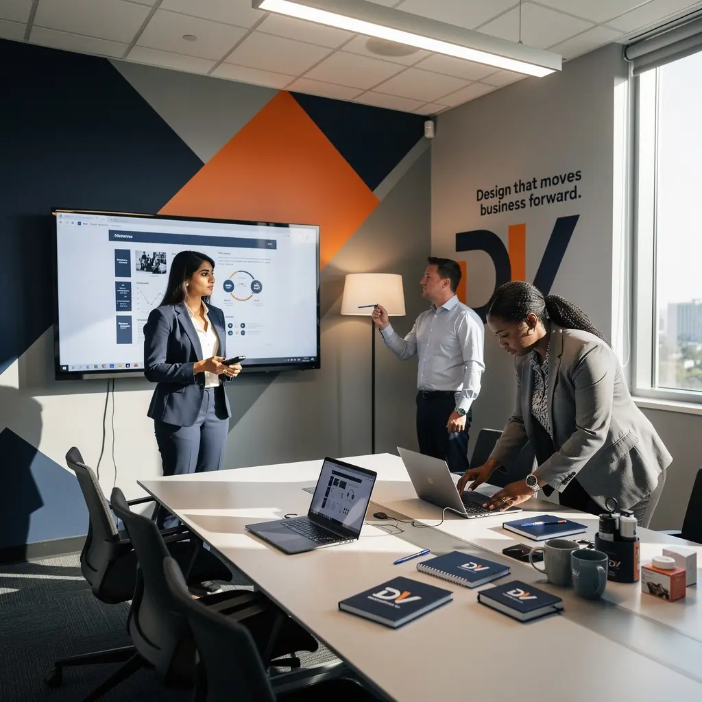 Зона отдыха с растениями и мягкими диванами для сотрудников.