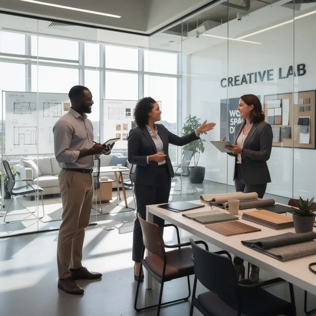 Элементы оформления, гармонирующие с фирменным стилем.